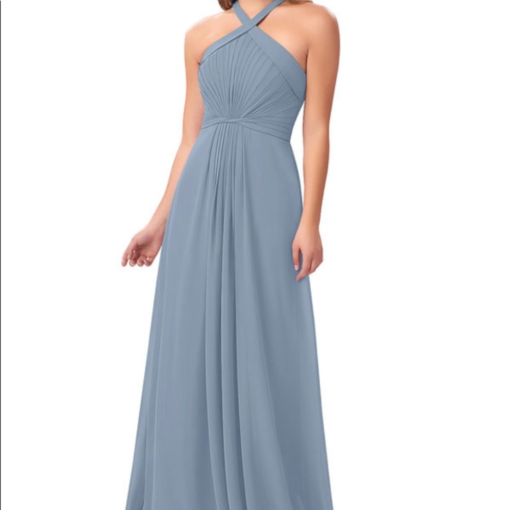 AZAZIE bridesmaid dress- NWT Dusty blue Anthea